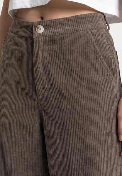 Triset Ladies Celana Panjang Wanita | Cullotes Corduroy | Wide Leg | LP6005272