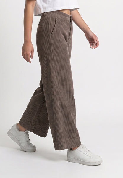 Triset Ladies Celana Panjang Wanita | Cullotes Corduroy | Wide Leg | LP6005272