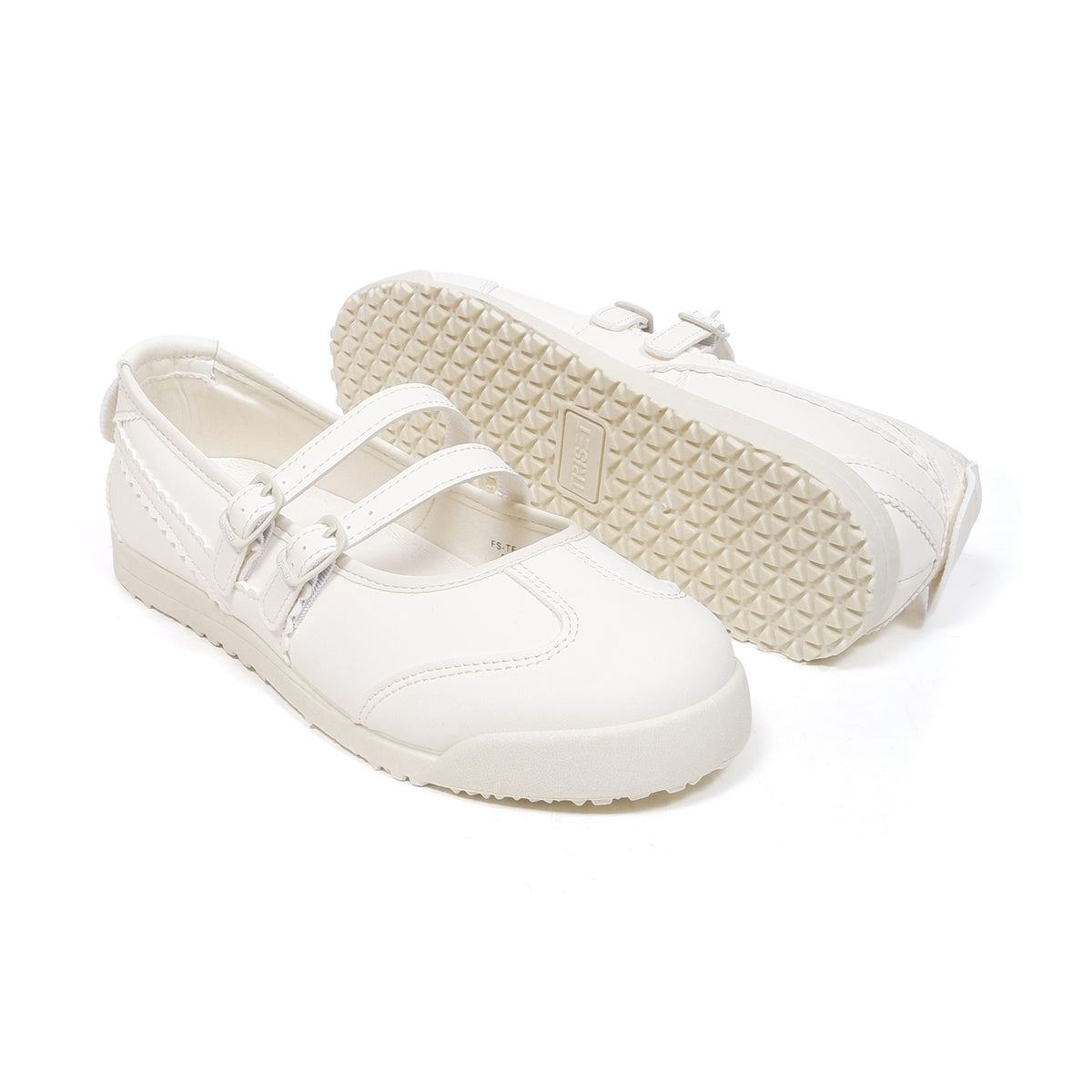 Triset Sepatu Wanita | Flat | Double Strap Mary Jane | Ballerina Sneakers | Casual | TF4103703