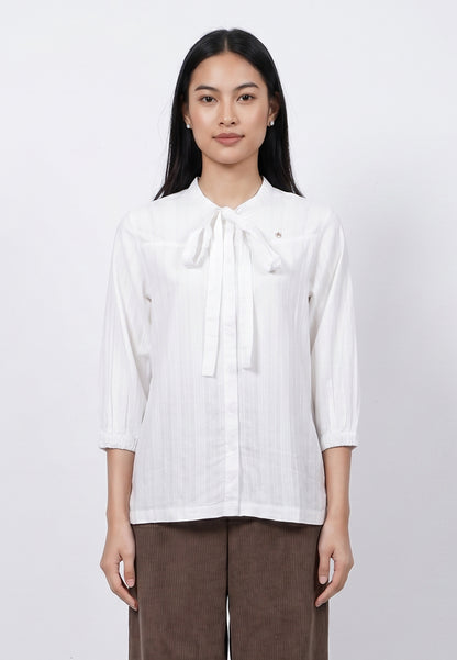 Triset Casual Blouse Wanita Lengan Tiga Perempat | Reguler Fit | TR3105630