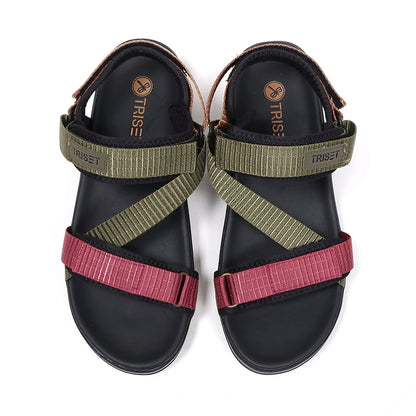 Triset Sandal Wanita | Sandal Gunung | Platform Strappy | Casual | TQ8001609