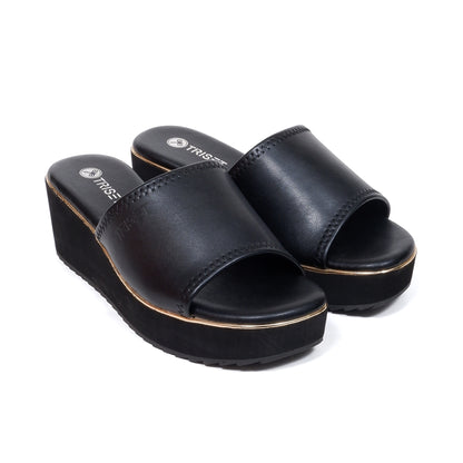 Triset Sandal Wanita | Semi Formal | Casual | Wedges | TQ6100403