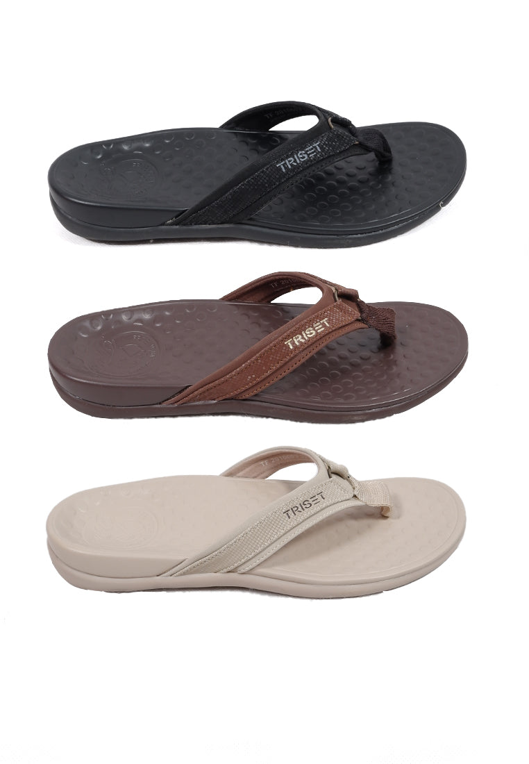 Triset Sandal Wanita | Flat | Casual | Thong | TF2010603