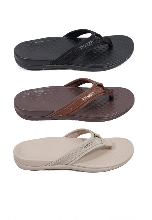Triset Sandal Wanita | Flat | Casual | Thong | TF2010603