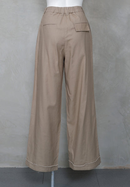 Triset Casual Celana Panjang Wanita Wide Leg Highwaist | Loose Fit | TP8005700