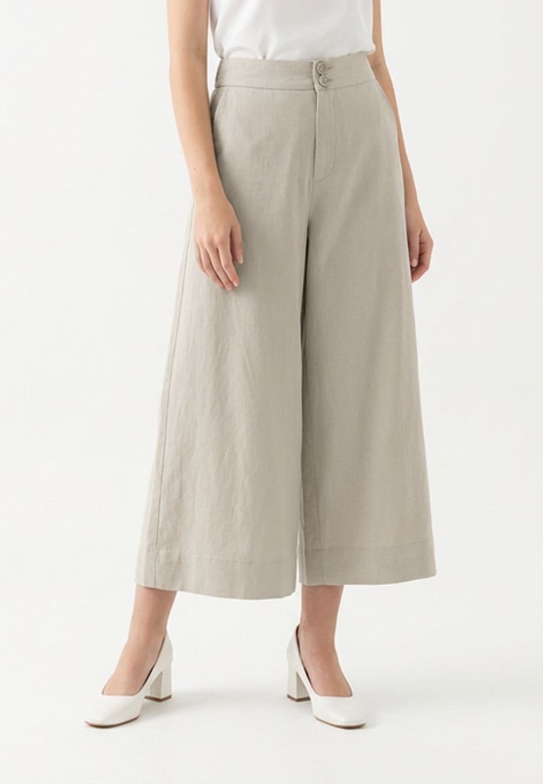 Triset Ladies Celana Panjang Wanita Cullote HighWaist | Wide Leg | LP6004900
