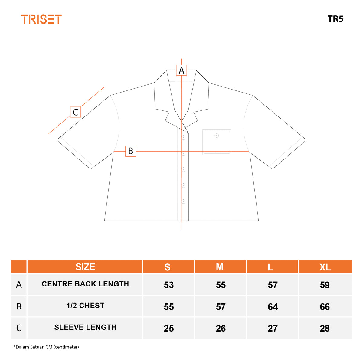 Triset Casual Pakaian Wanita Blouse - TR5051801