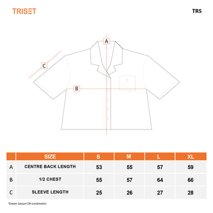 Triset Casual Pakaian Wanita Blouse - TR5051801