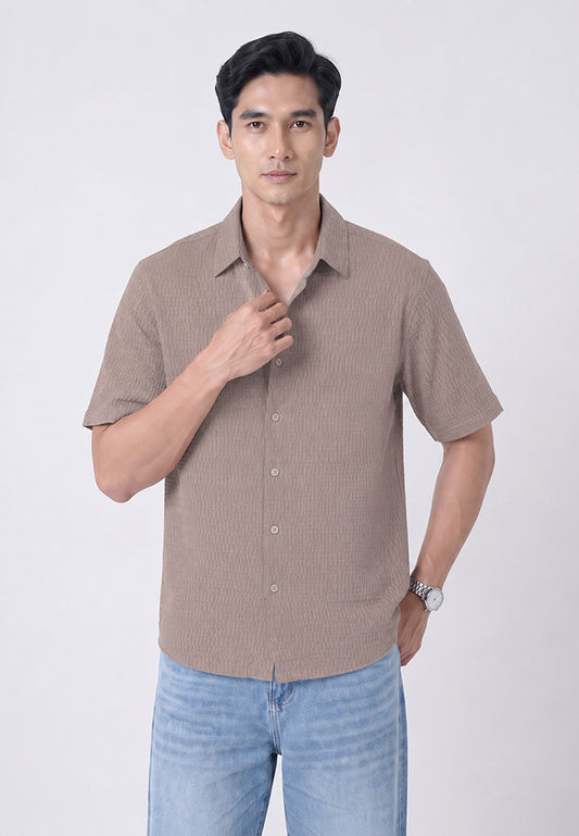 WATCHOUT KEMEJA PRIA LENGAN PENDEK | SLIM FIT | JEANS | JS5025811