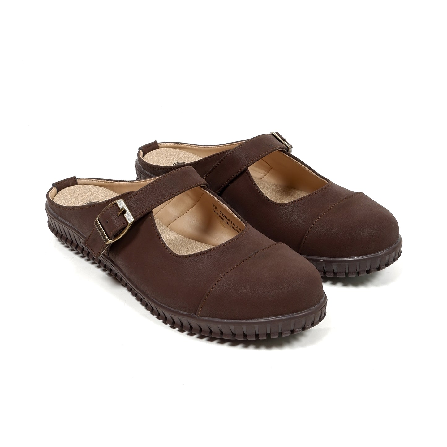 Triset Sandal Wanita | Buckle | Strap | Mules | Slip On | TF7004103