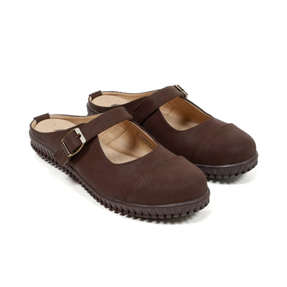 Triset Sandal Wanita | Buckle | Strap | Mules | Slip On | TF7004103