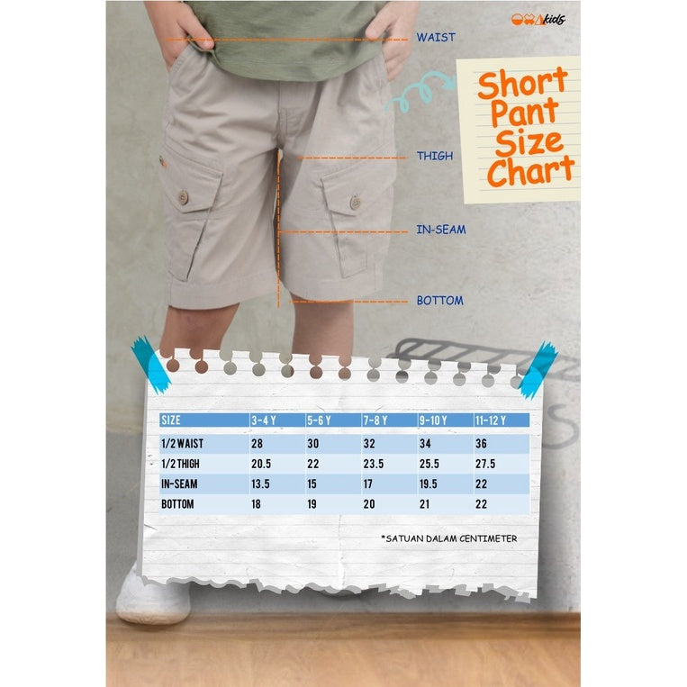 OXA KIDS BOY SHORT PANTS - OO4100600