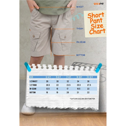 OXA KIDS BOY SHORT PANTS - OO4100600