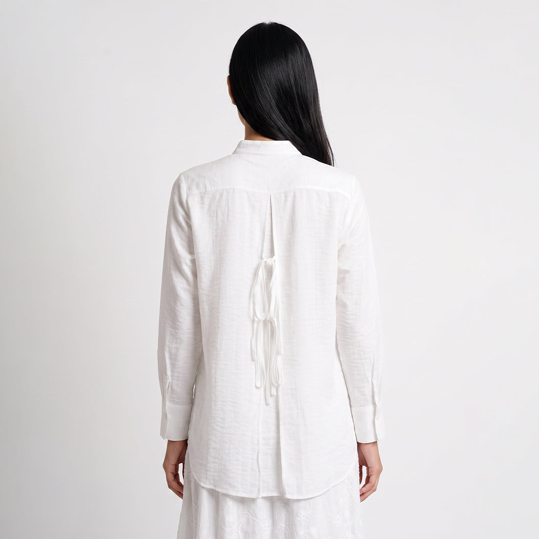 Triset Ladies Blouse Wanita Lengan Panjang Asimetris | Relaxed Fit | LR3052890