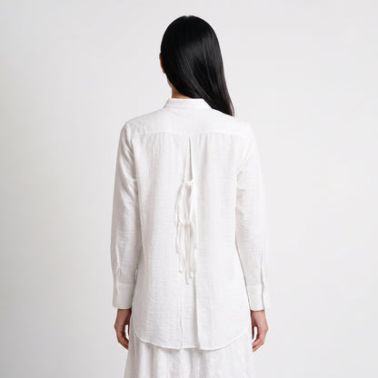 Triset Ladies Blouse Wanita Lengan Panjang Asimetris | Relaxed Fit | LR3052890