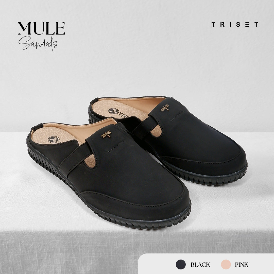 Triset Sandal Wanita | Mules | Slip On | Kasual | Semi Formal | TF7003903