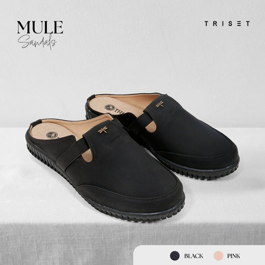 Triset Sandal Wanita | Mules | Slip On | Kasual | Semi Formal | TF7003903