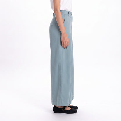 Triset Ladies Celana Panjang Wanita Palazzo Pants High Waist | Relaxed Fit | LP6005690