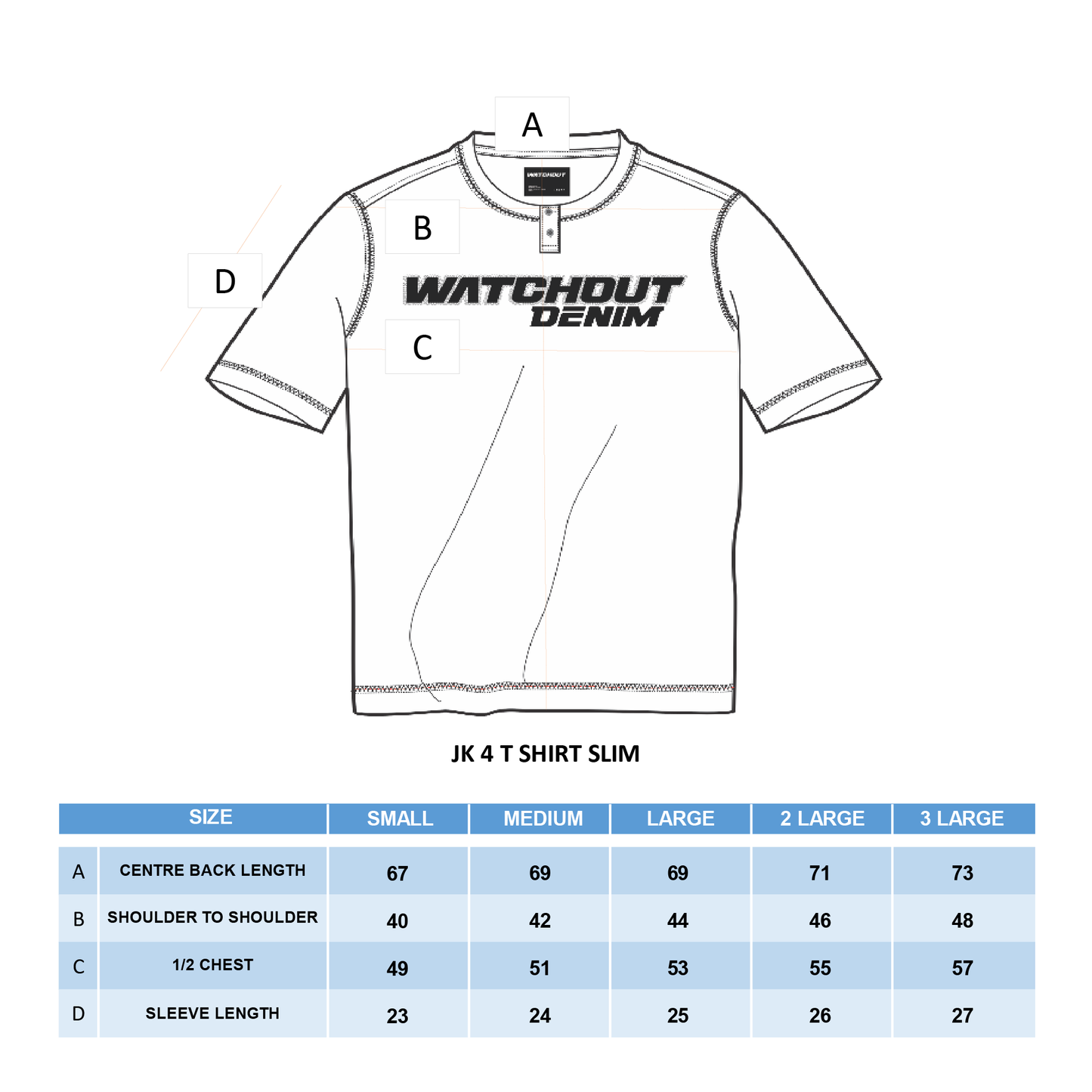 WATCHOUT PAKAIAN PRIA LEICESTER TEE - JK402720002