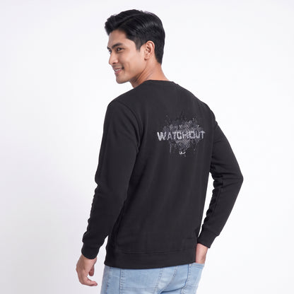 Watchout Pakaian Sweat Shirt Lengan Panjang Pria Montana | Reguler Fit | Jeans | JK200270001