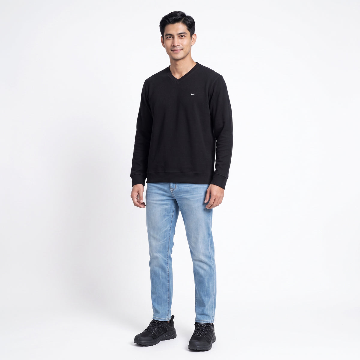 Watchout Pakaian Sweat Shirt Lengan Panjang Pria Montana | Reguler Fit | Jeans | JK200270001