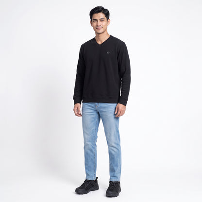 Watchout Pakaian Sweat Shirt Lengan Panjang Pria Montana | Reguler Fit | Jeans | JK200270001