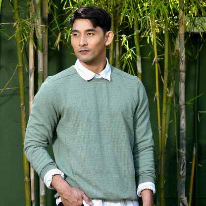 WATCHOUT PAKAIAN PRIA LENGAN PANJANG SWEATSHIRT | REGULER FIT | CASUAL | WK2003600