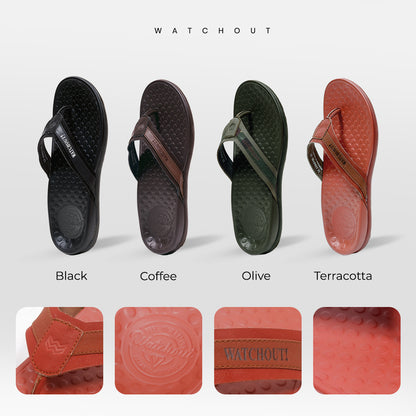 Watchout Sandal Pria Jepit | Thongs | Casual | Size 39 - 44 | WY1016503