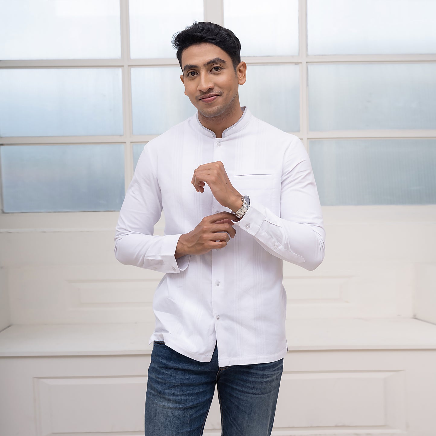 WATCHOUT PAKAIAN PRIA LONG SLEEVE HAJAZ KOKO - JS811071702