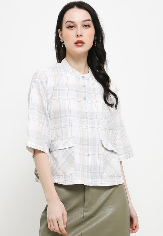 TRISET CASUAL IVANNA BLOUSE - TR5050901