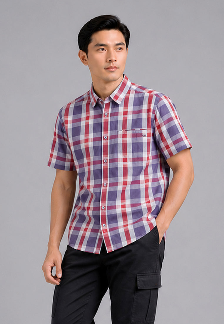 WATCHOUT PAKAIAN PRIA SHORT SLEEVE SHIRT - WS514780128