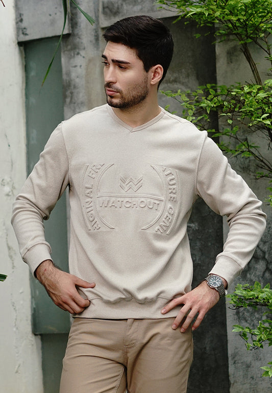 WATCHOUT PAKAIAN PRIA PRINTED NEWCASTLE SWEATSHIRT - WK200340005