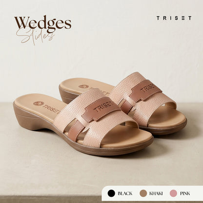 Triset Sandal Wanita | Casual | Semi Formal | Wedges | TQ6100203