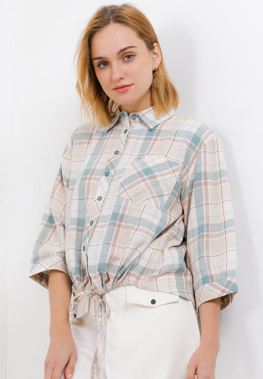 TRISET CASUAL PAKAIAN WANITA BLOUSE - TR3095201