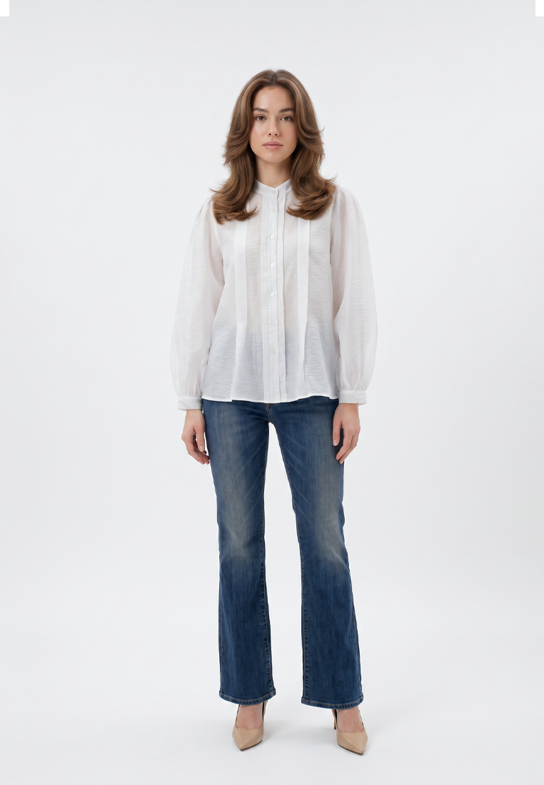 Triset Ladies Blouse Wanita Formal Lengan Panjang | Reguler Fit | LR3052490