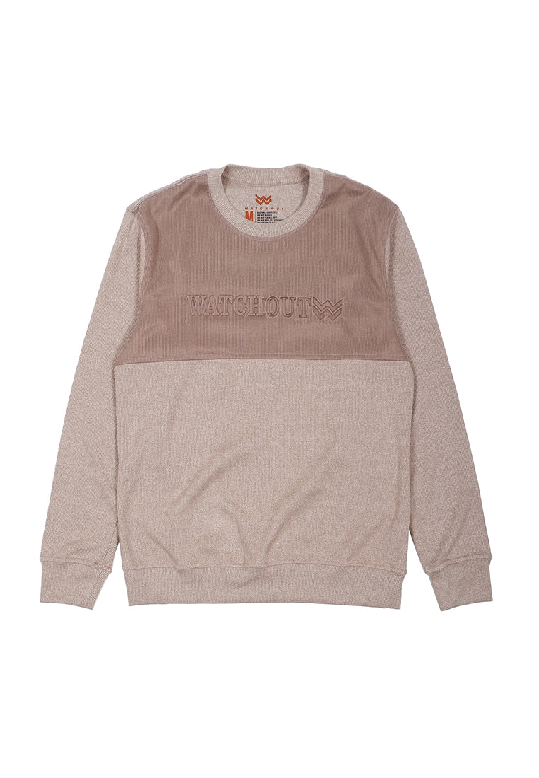 WATCHOUT CASUAL PRINTED NEWCASTLE SWEATSHIRT - WK200350004