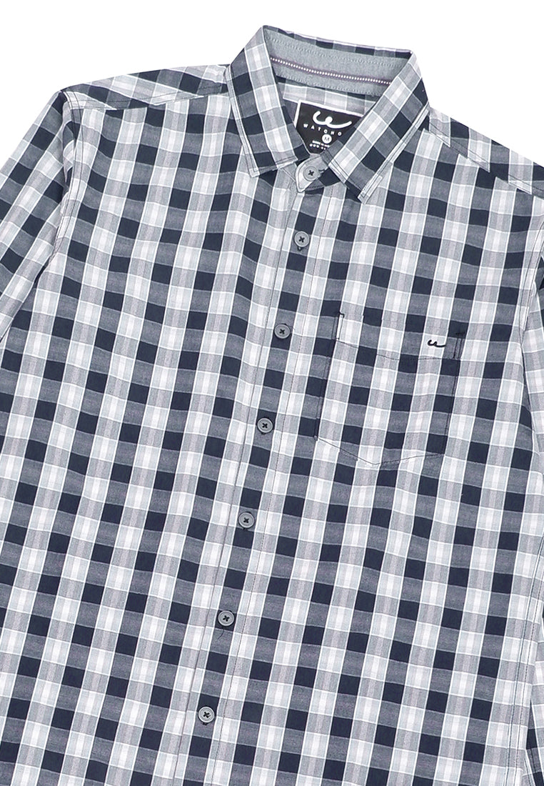 WATCHOUT PAKAIAN PRIA FRESNO SHIRT - JS303340127