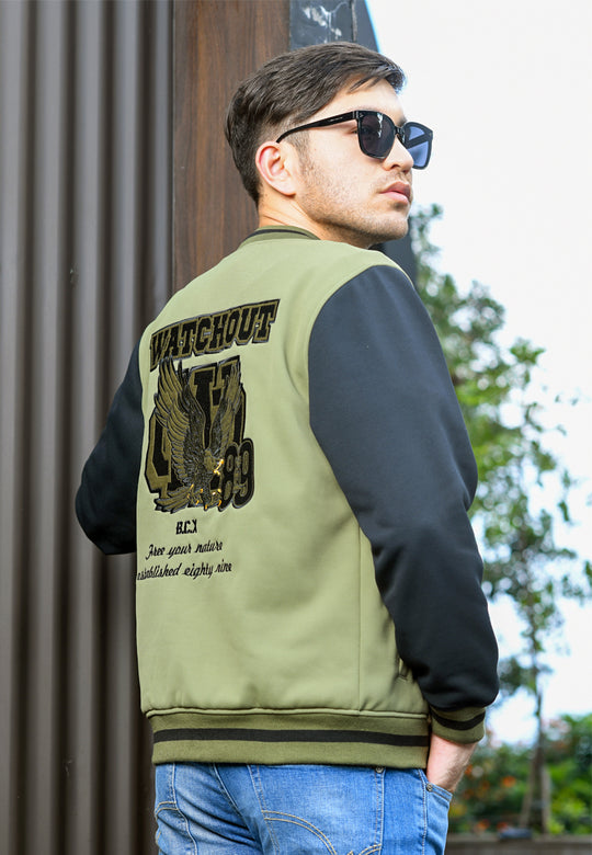 Watchout Pakaian Pria Houston Varsity Jacket - JJ3002900