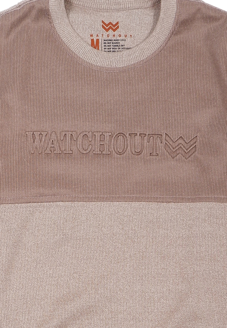 WATCHOUT CASUAL PRINTED NEWCASTLE SWEATSHIRT - WK200350004