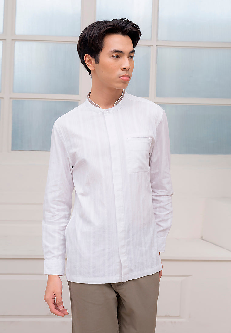 WATCHOUT PAKAIAN PRIA LONG SLEEVE HAQL KOKO - WS8125600