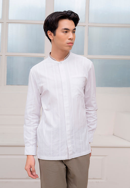 WATCHOUT PAKAIAN PRIA LONG SLEEVE HAQL KOKO - WS8125600