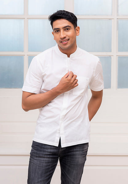 WATCHOUT PAKAIAN PRIA SHORT SLEEVE QATIF KOKO - JS801030003