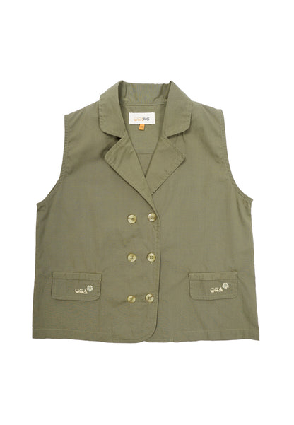 OXA KIDS GIRL MOLY VEST JACKET - OJ1100100