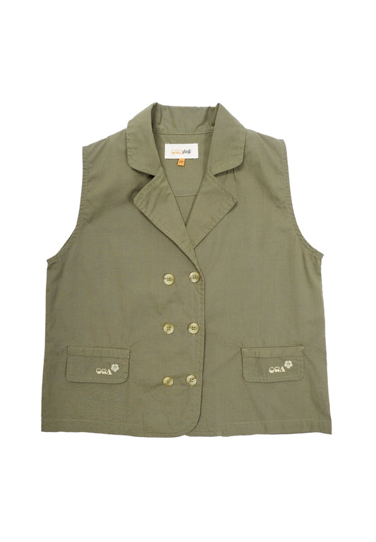 OXA KIDS GIRL MOLY VEST JACKET - OJ1100100