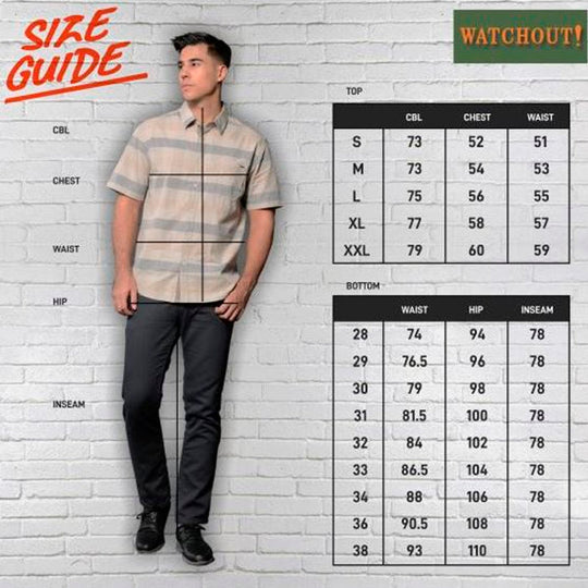 WATCHOUT CASUAL OXFORD ABERDEEN SHIRT  - WS9001700