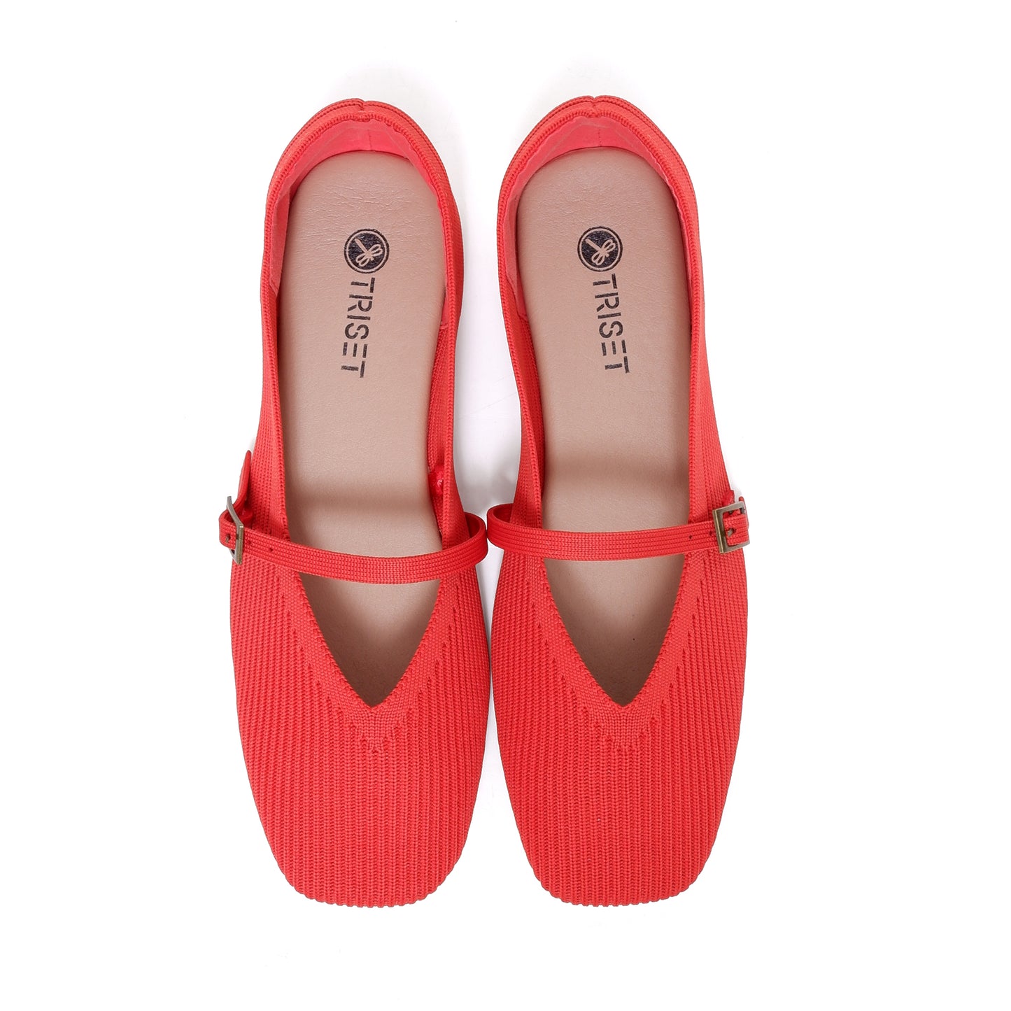 TRISET SHOES Wanita Mary Jane Flats - TF4103509