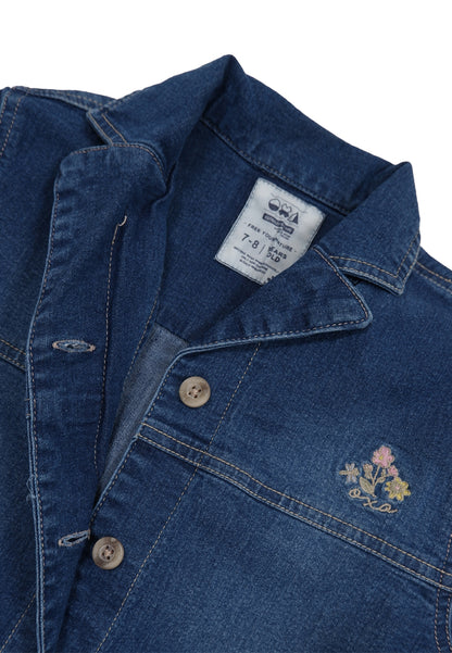 OXA KIDS GIRL XAVIERA JACKET DENIM - OJ3100210