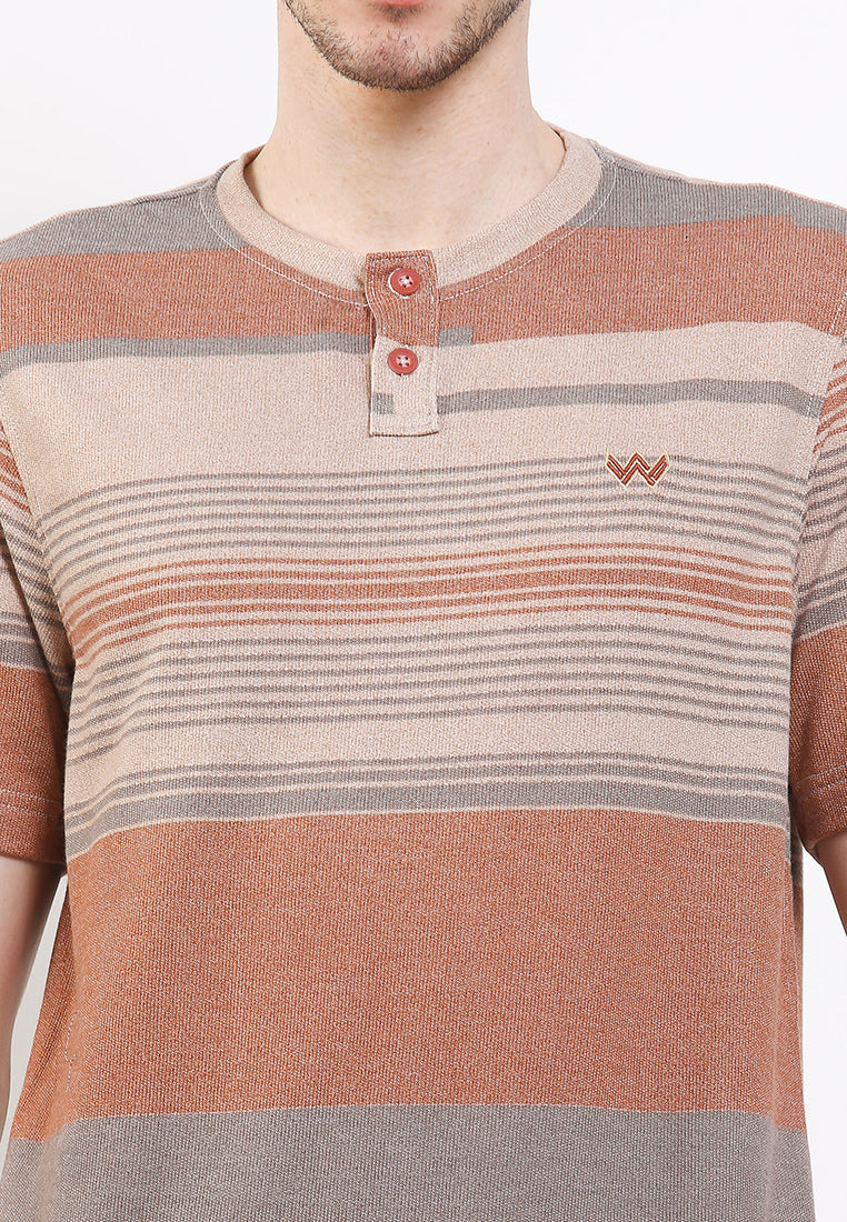 WATCHOUT CASUAL COLLARED HENLEY - WK4011808