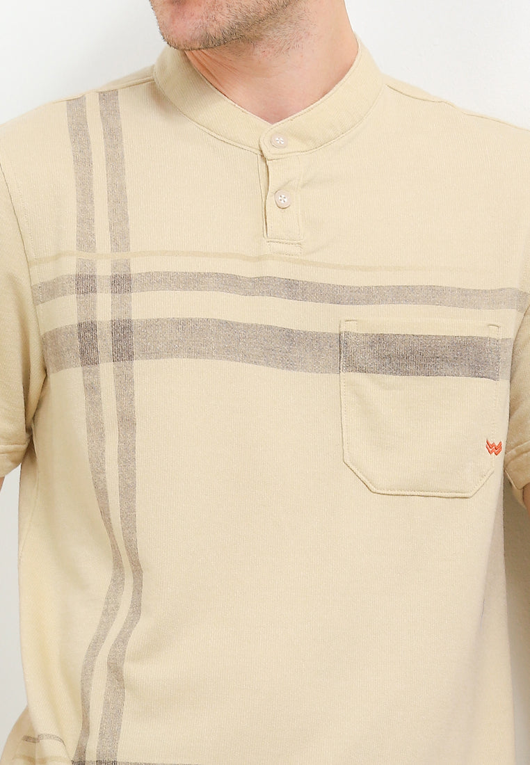 WATCHOUT PAKAIAN PRIA COLLARED HENLEY - WK401260805
