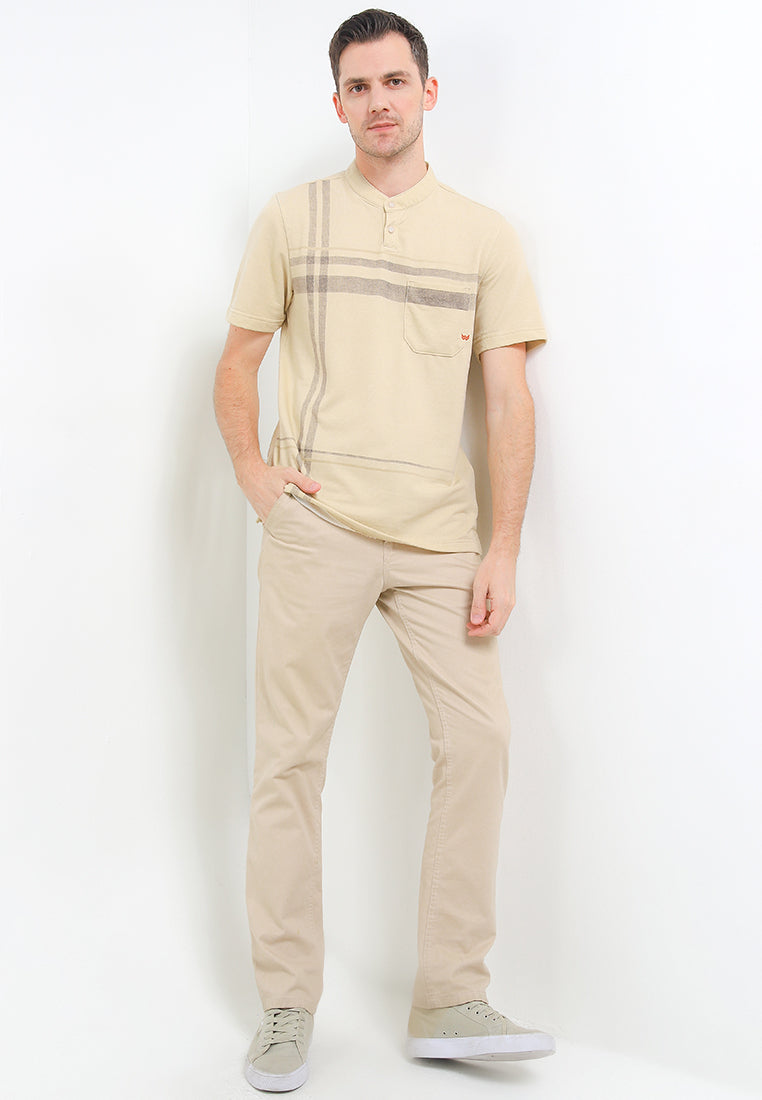 WATCHOUT PAKAIAN PRIA COLLARED HENLEY - WK401260805